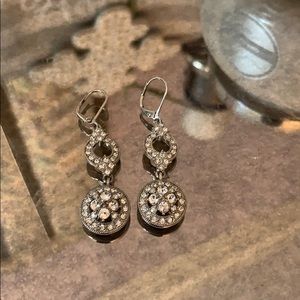 Silver earrings